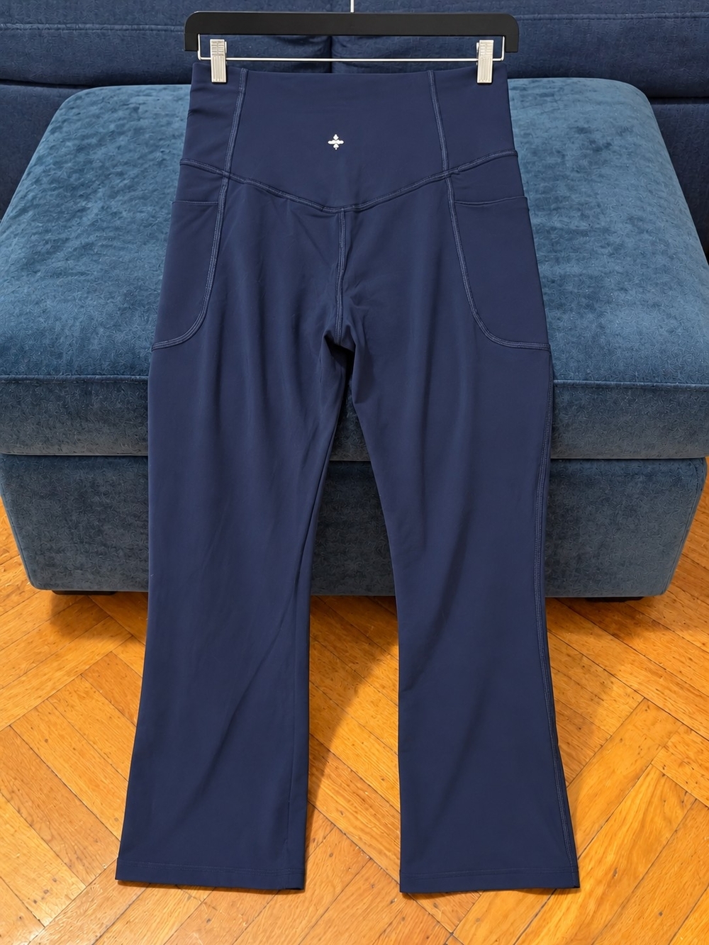 Halara Dark Navy Flare Yoga Pants Size S NWT